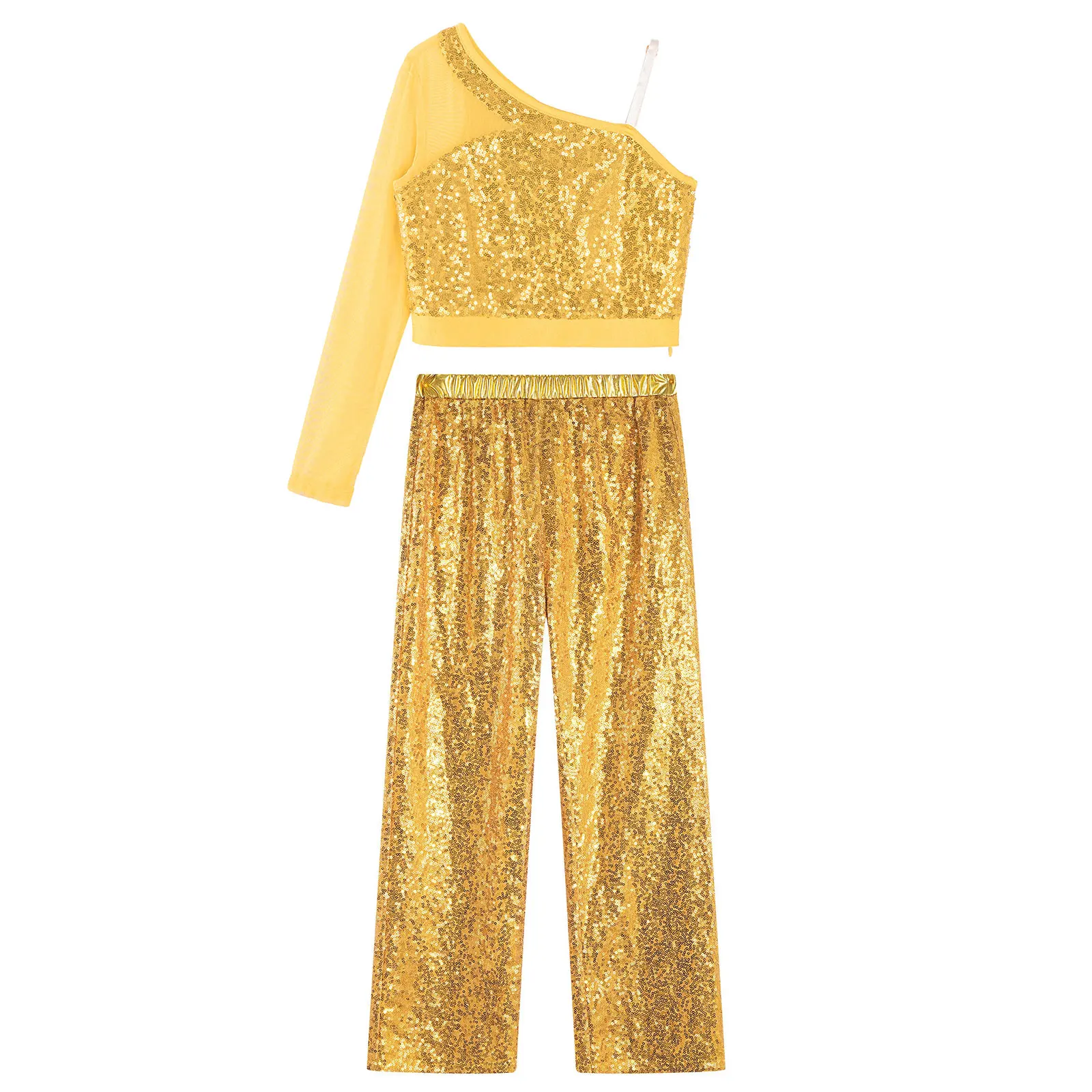 Детский танцевальный костюм для девочек в стиле хип-хоп