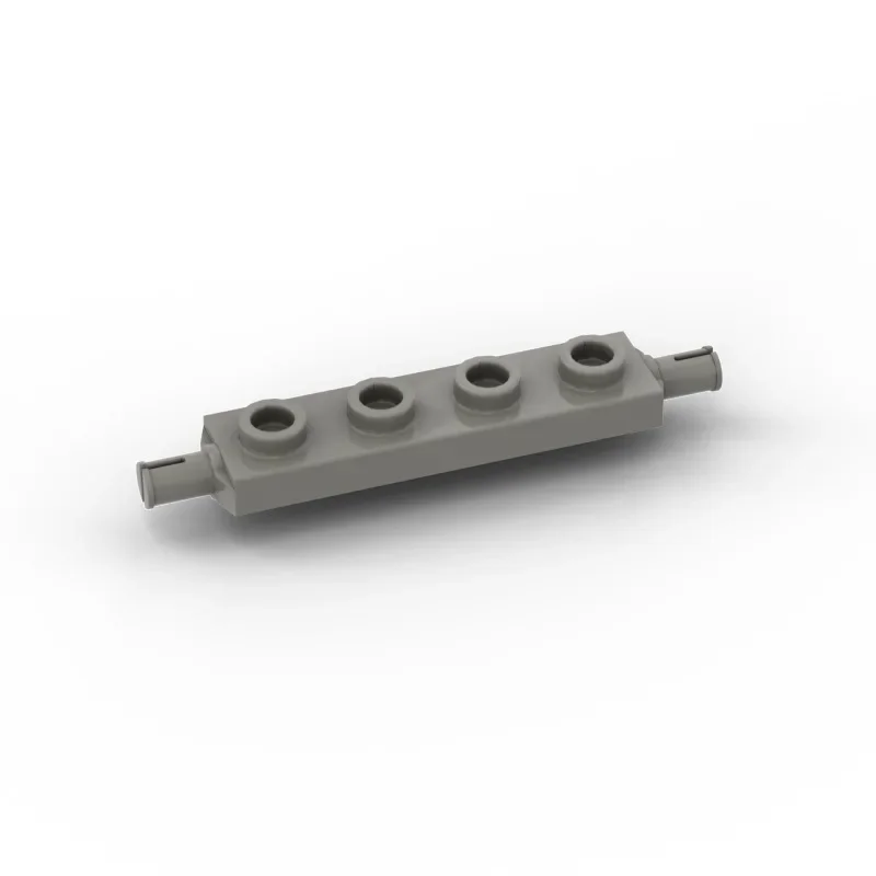 100 шт. MOC части кирпича 2926 Модифицированная пластина 1x4 с держателем колес