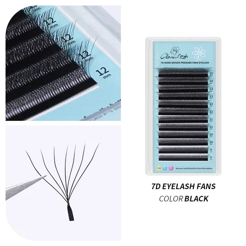 GLAMLASH 7D-W накладные ресницы синтетические
