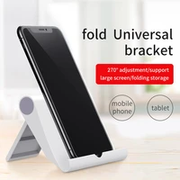universal foldable desk phone holder mount stand for iphone 13 samsung s20 plus ultra note 10 mobile phone tablet desktop holder