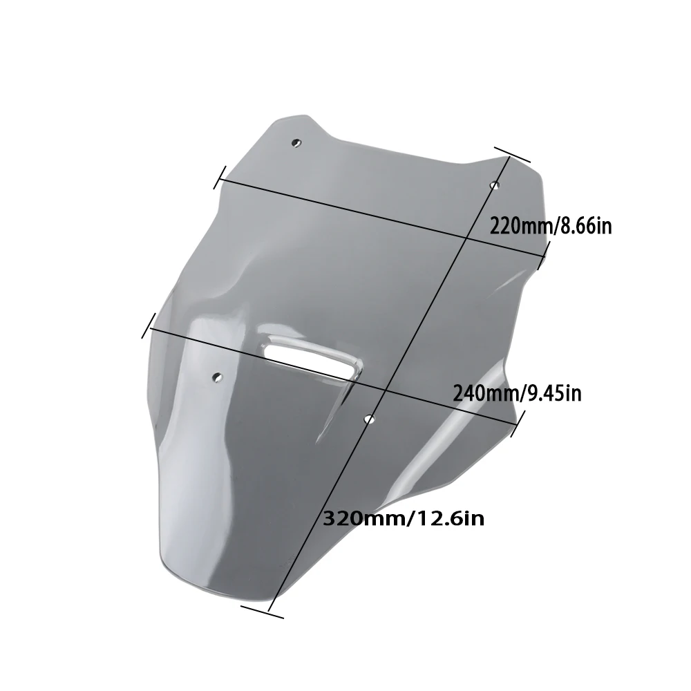 Фото Для YAMAHA TRACER 7 GT 2025 2026, акриловый боковой спойлер на лобовое стекло мотоцикла, аксессуар для повышения езды №2