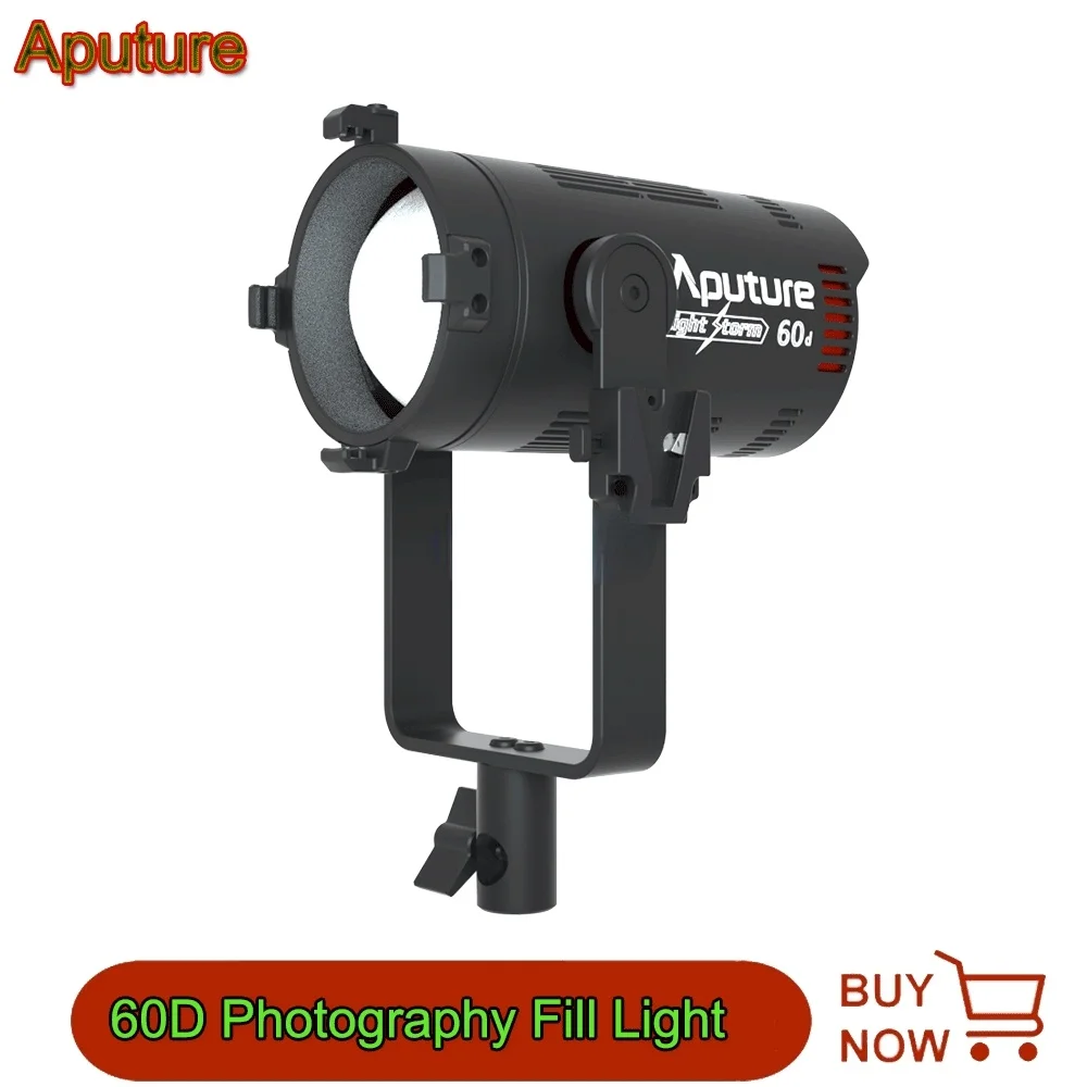

Aputure LS 60d 60W 5600K COB светильник для видеосъемки, освещение для фотосъемки и шторки, новый продукт 2021