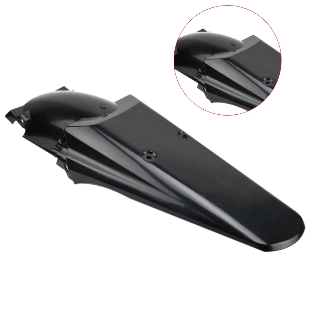Брызговик заднего колеса для мотоцикла Honda XR250 XR400R Yamaha YZ WR250 450F Kawasaki KL250 черный