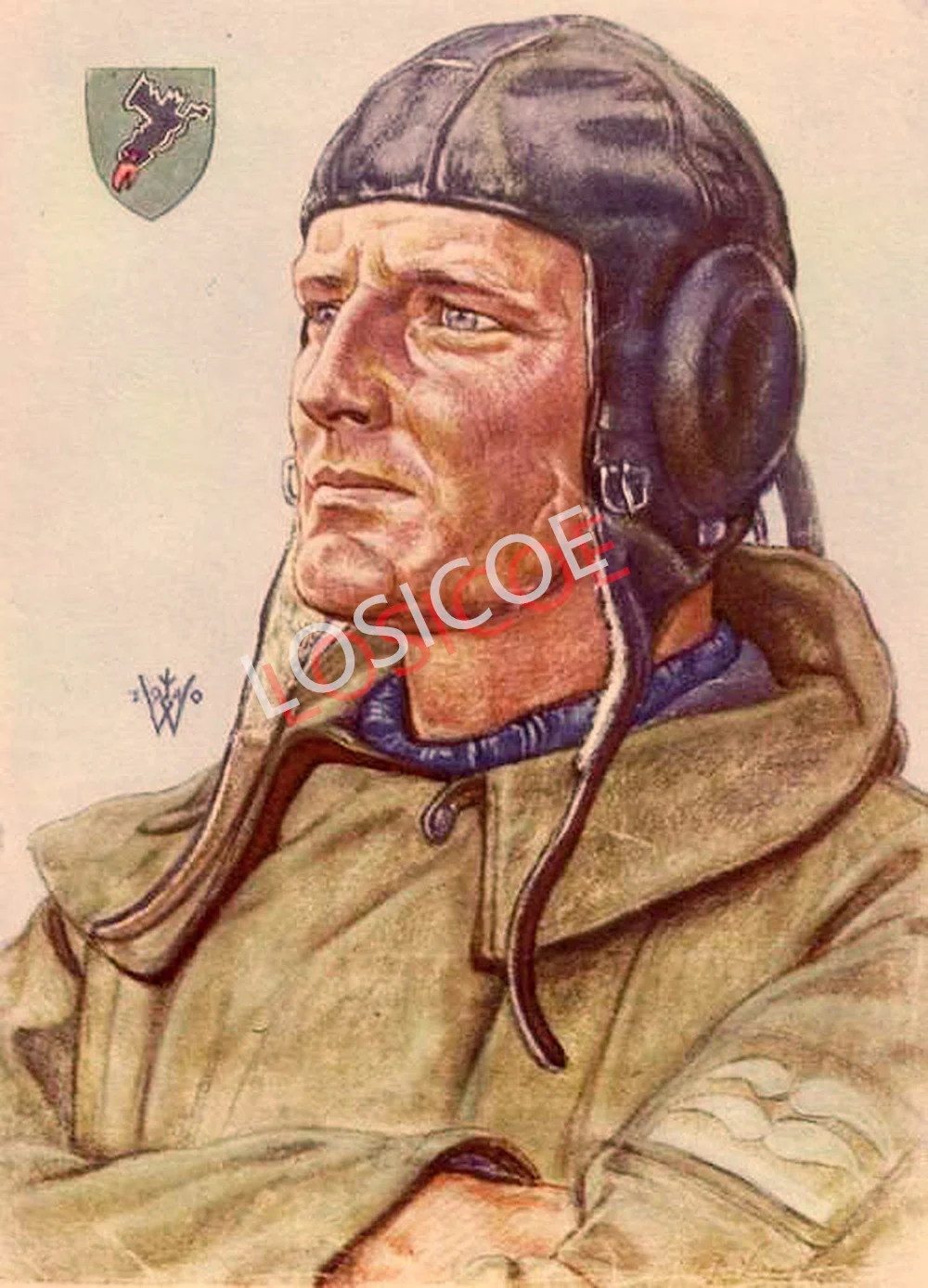 

Imperial Air Force Pilot Retro WW 2 Wallpaper Wall Art Painting War Military Art Poster Vintage Kraft Paper Drawing Wall Sticker