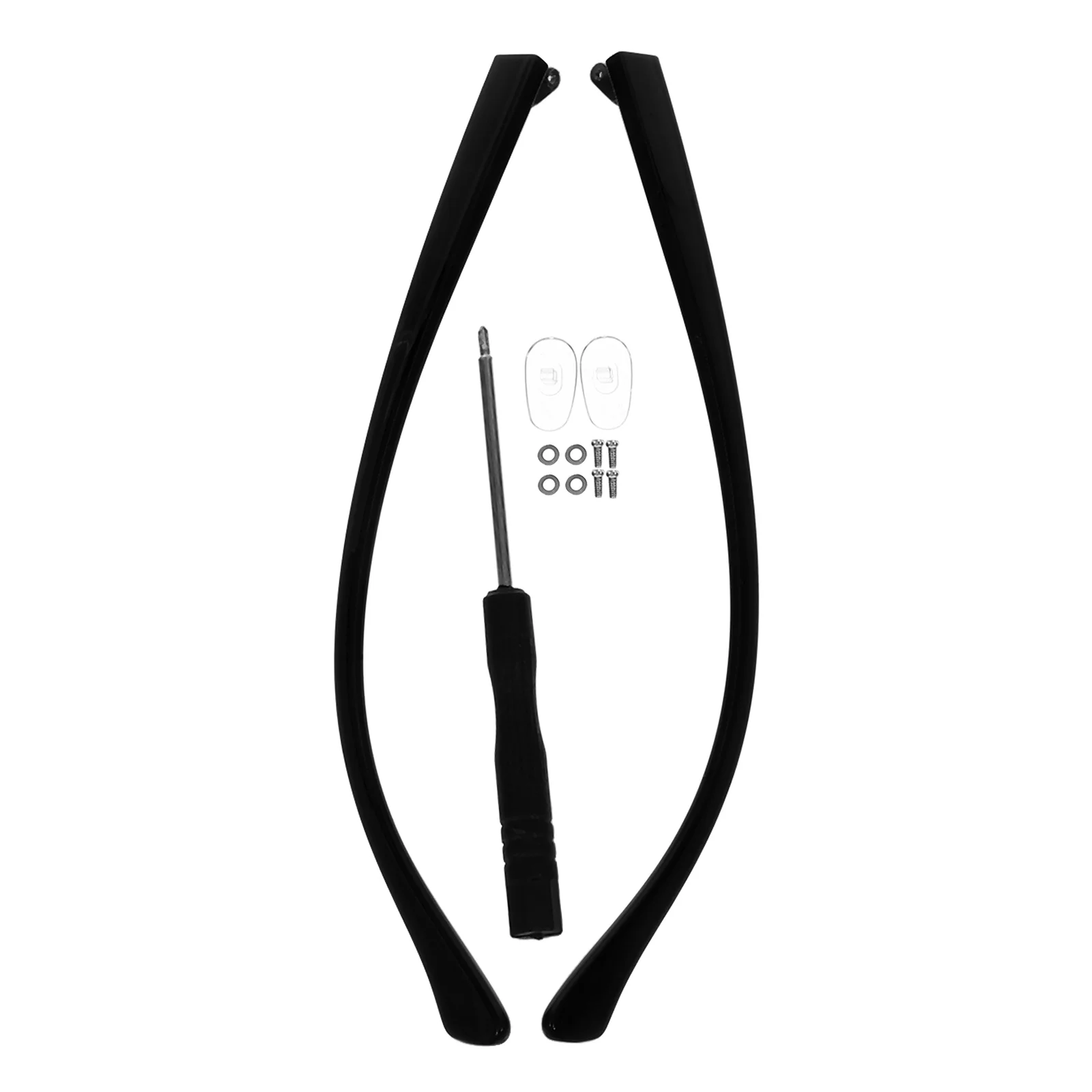 2 пары аксессуаров для очков запасные части ножки дужки универсальный комплект