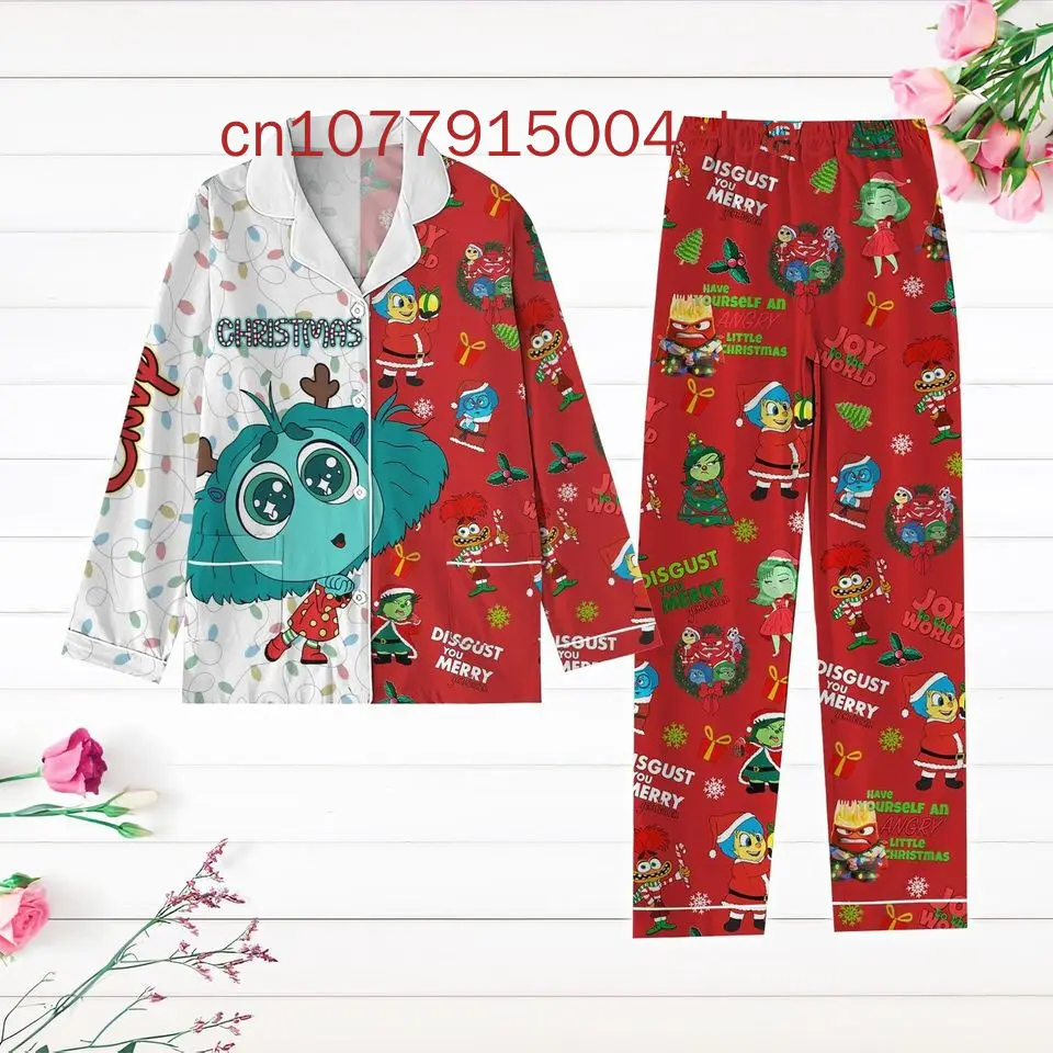 Пижамный комплект Disney Villains с персонажами повседневная мужская и женская рубашка