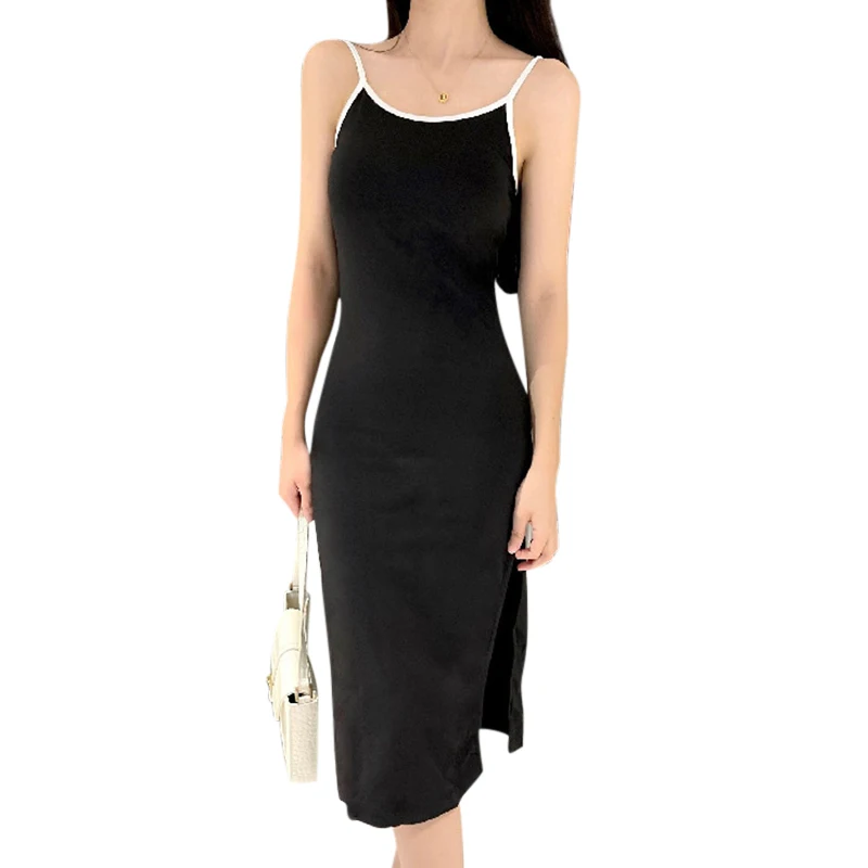 

Женское платье-карандаш с завышенной талией, без рукавов