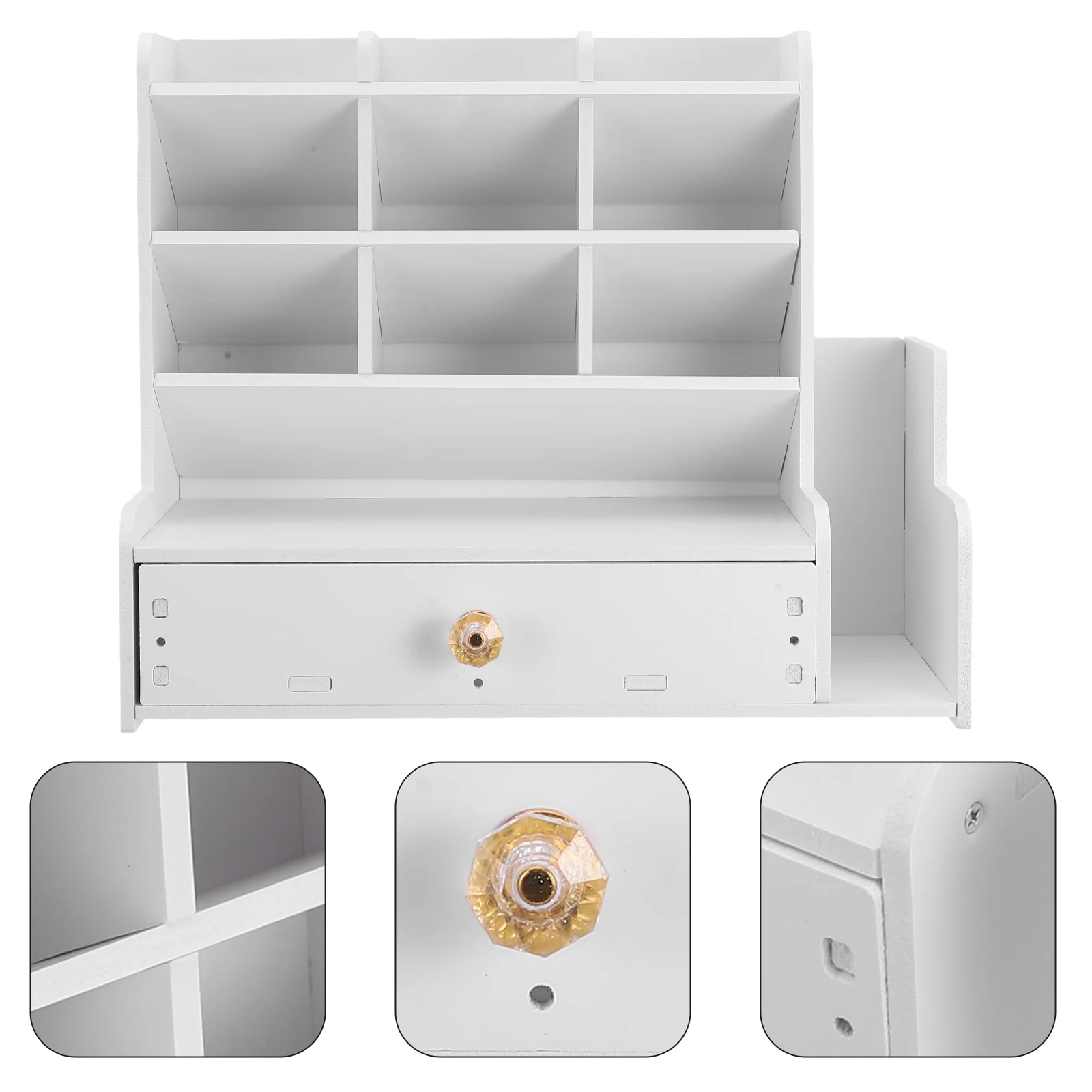 Стеллаж для хранения канцелярских принадлежностей полка декоративный маркер