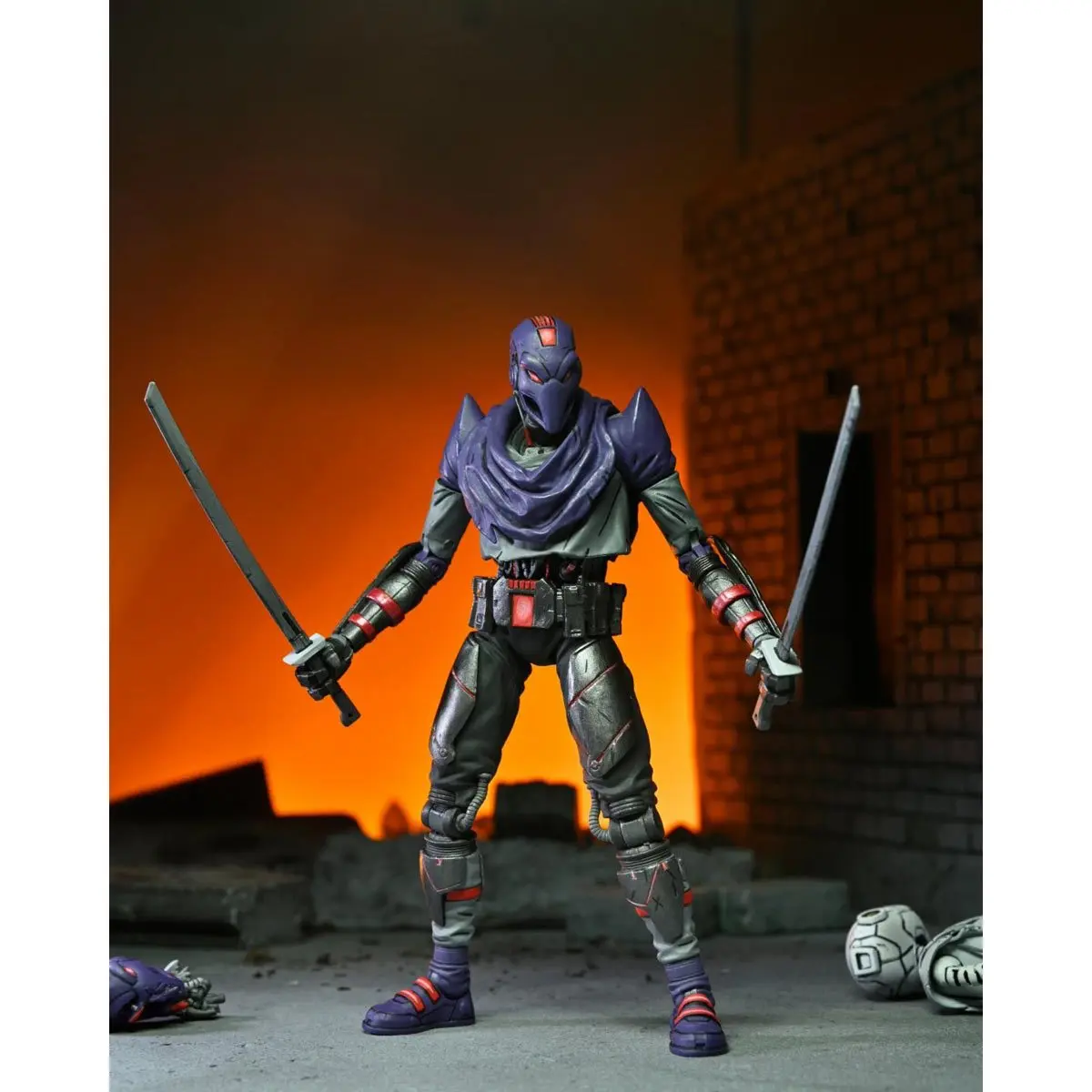 NECA Teenage Mutant Ninja Turtles The Last Ronin Ultimate Foot Bot 7-дюймовая фигурка 100% оригинальная модель