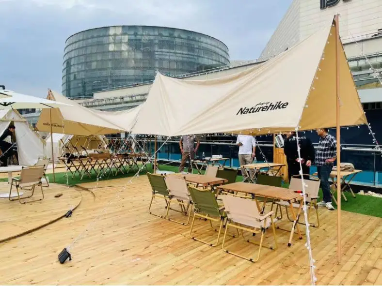 Складной стол из цельного дерева ветровой бар для кемпинга гриль кастрюля