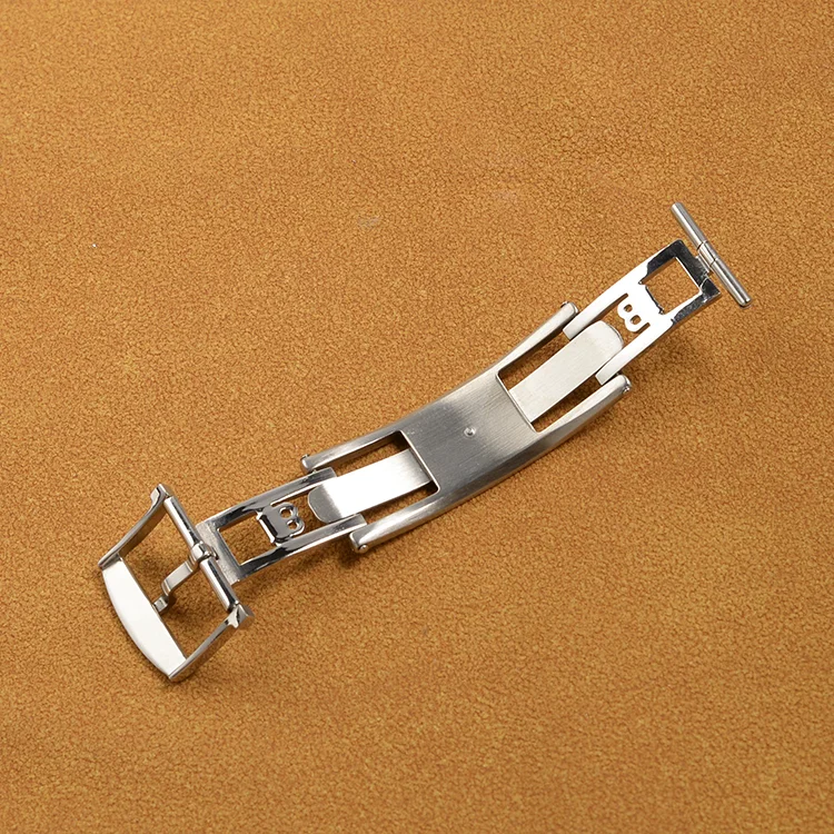 For Fit Blancpain Stainless Steel Metal Watch SILVER Strap Band Bracelet