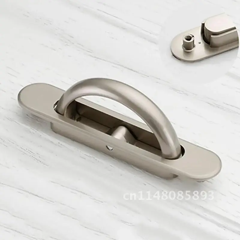 Вращающаяся скрытая ручка утопленные ручки татами поворотный напольный шкаф