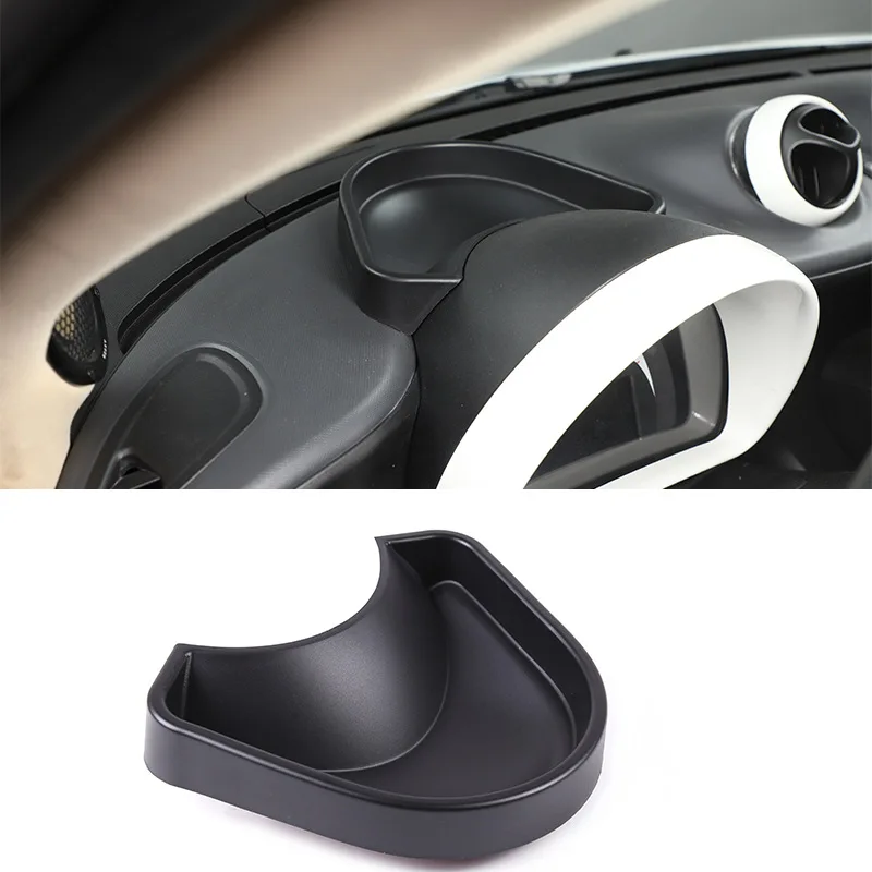 

Для нового Smart 453 fortwo forfour автомобильные аксессуары Тахометр приборная панель коробка для хранения внутренняя отделка наклейка