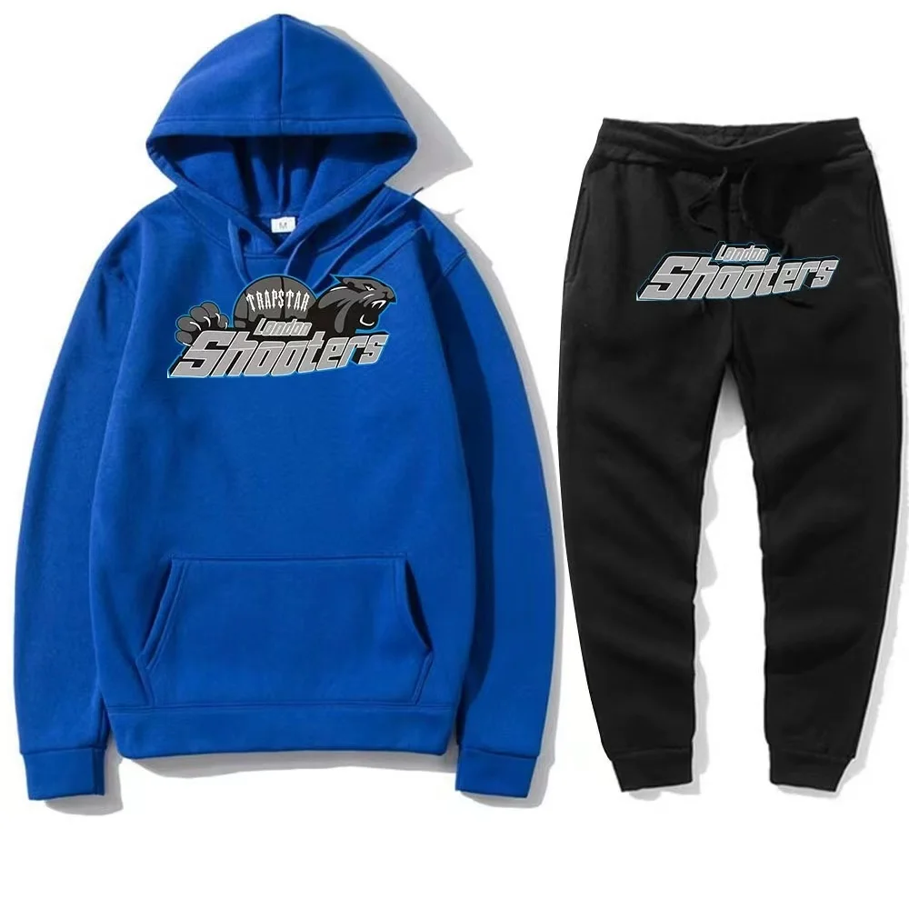

Brand Hoodie Set Men's Pant Sets Sweat Suit Women's Autumn Hooded Tracksuit Graphic Anime Printed Vintage Oversized Pullover