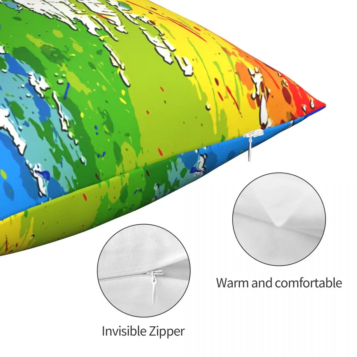 Цветная декоративная подушка в виде спилки ранцевый рюкзак стиле хип-хоп