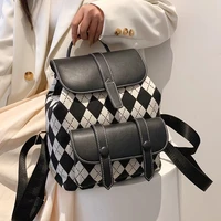 summer womens backpack small backpack pu leather 2022 fashion brand design teenage girls back to school shoulder bag bagpack