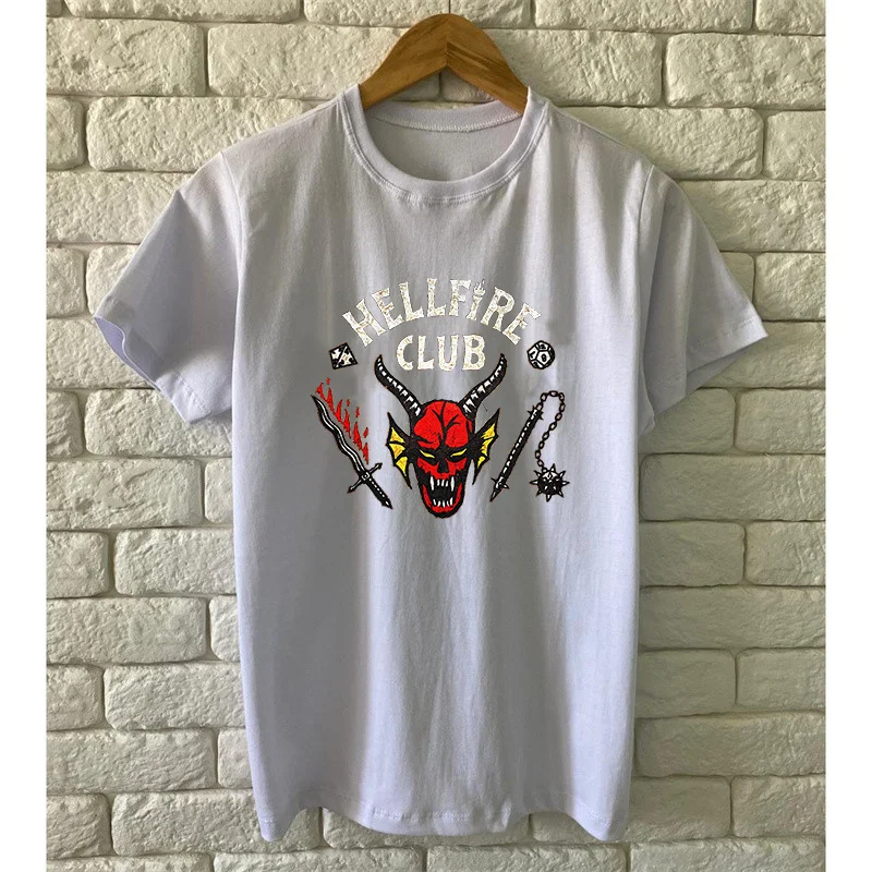 Унисекс косплей хеллфайер клуб Майк одиннадцать костюм футболка Мужская/женская