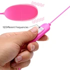 Двойное вибрирующее яйцо, 12 Скоростей, вибратор для точки G, секс-игрушки, массажер для влагалища, товары для взрослых, водонепроницаемость, USB зарядка