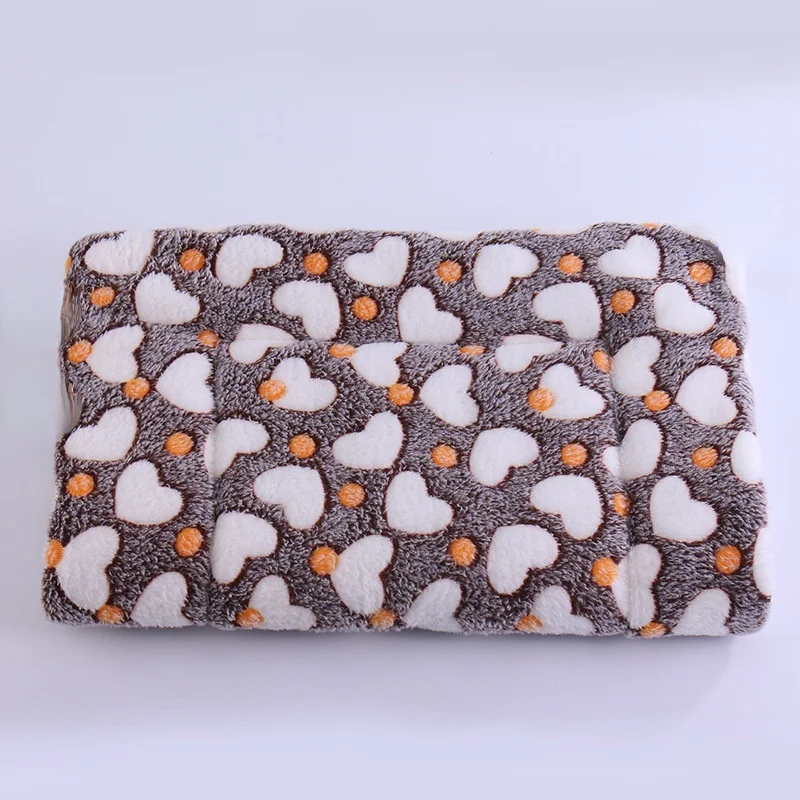 Коврик для сна домашних животных теплая кровать кошек и собак мягкое толстое