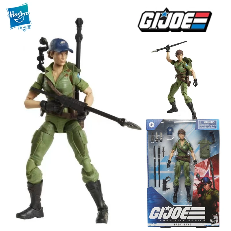 

Hasbro G.I.JOE Action Figure Classified 1/12 6inches Series Lady Jaye Anime Movie Model Gift Toys gifts for children