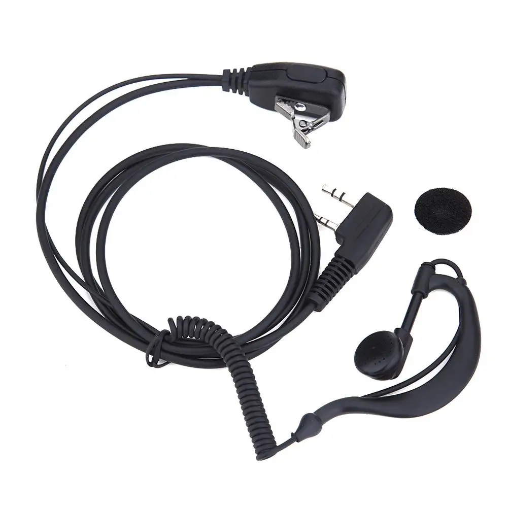 

2-контактный флуоресцентный микрофон для BAOFENG UV5R для KENWOOD
