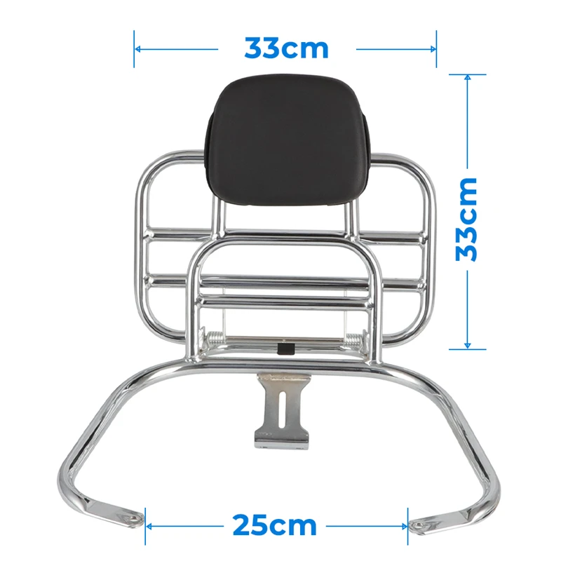 Задняя багажная полка для мотоцикла складная спинка Vespa GTS 300 GTV 2012-2024 аксессуары