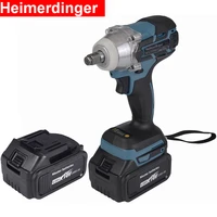 280n m brushless cordless electric rechargeable impact wrench with 18v lithium ion battery