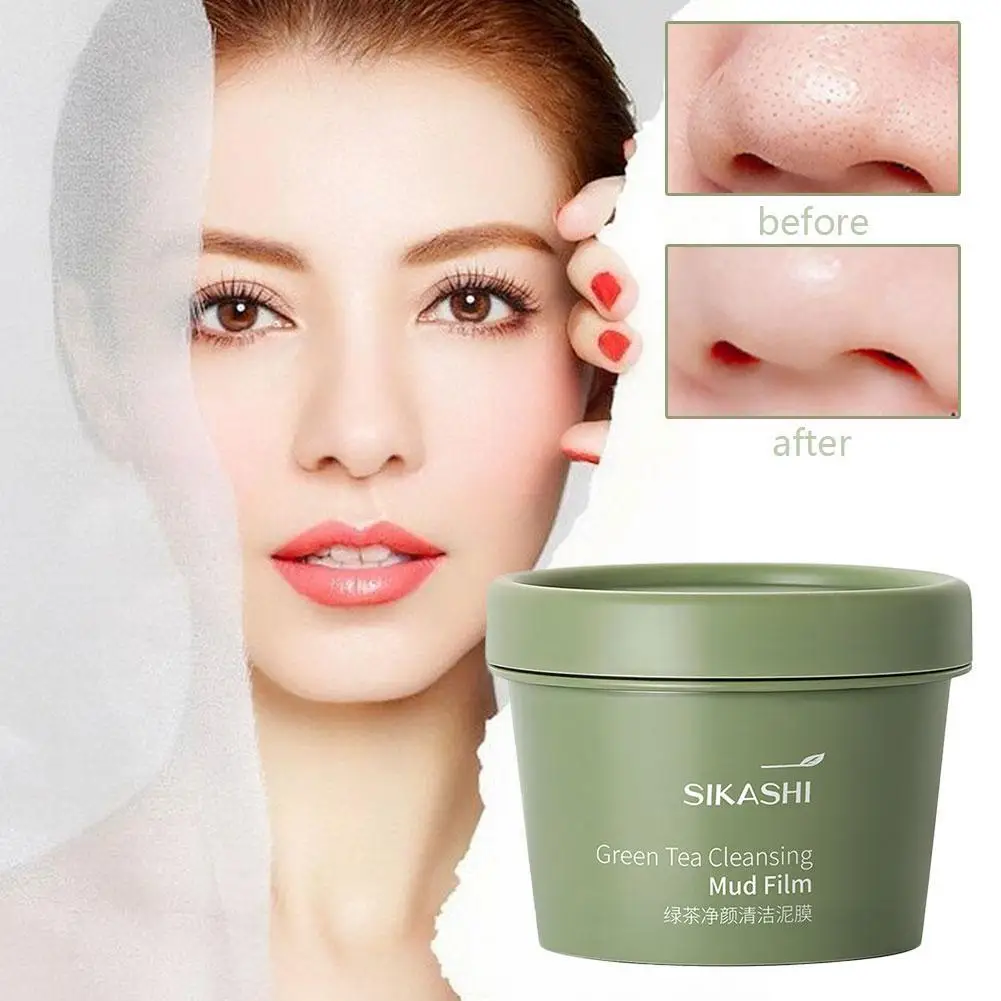 

Очищающая маска для зеленого чая, 100 мл, очищающее масло против тонкой кожи, средство для устранения пор, 100 г, сжимаемая термоусадочная маска...