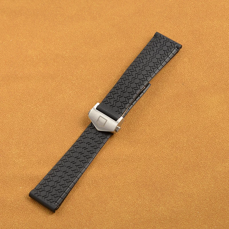 Watch Bracelet For TAG HEUER Watch Silicone Watch Strap Watch Accessories Rubber Watch Band