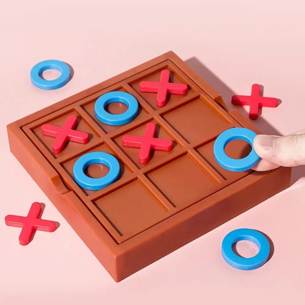 Деревянная декоративная доска Tick Tac Toe XO Chess Kong Mingqi Table Настольные игры Пасьянс