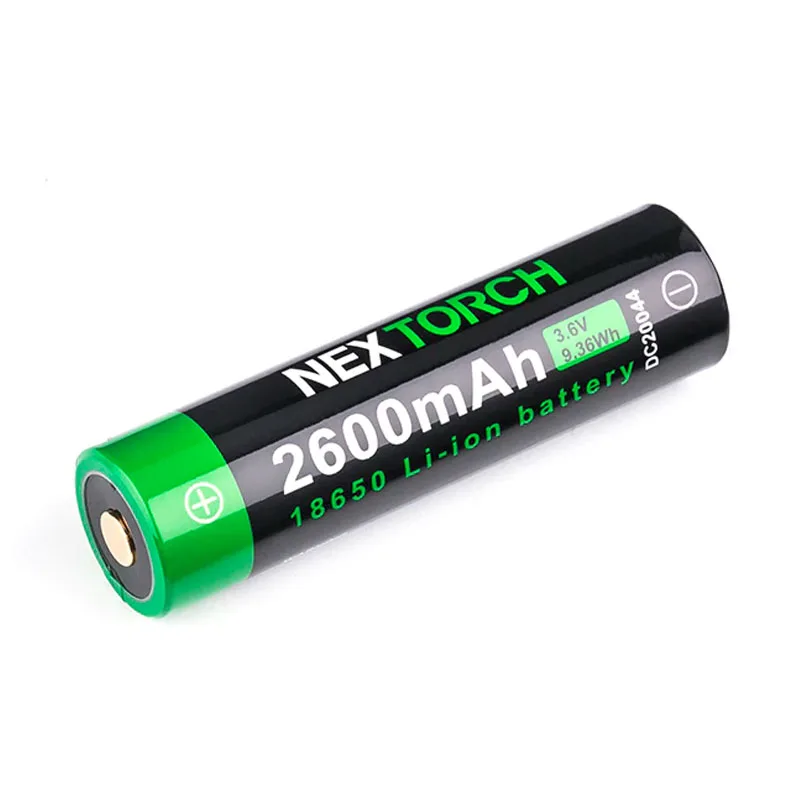 

Nextorch 18650 аккумулятор для фонарей 2600/3400 мАч