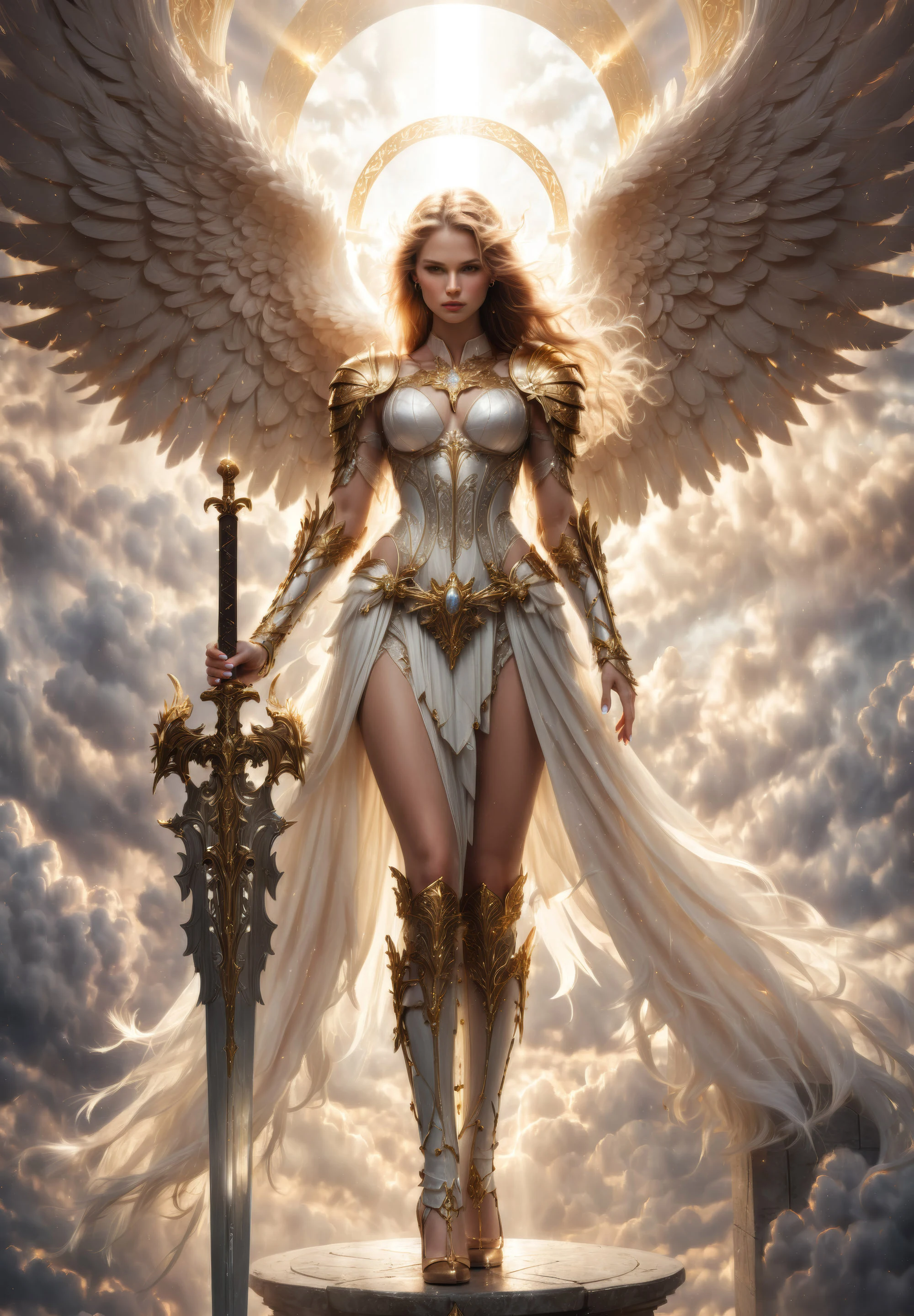 

Печать на холсте "Ангел Волшебная фея Крылья за пейзажем"