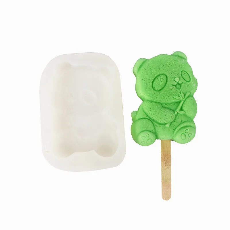 

Силиконовая форма для приготовления мороженого в виде панды