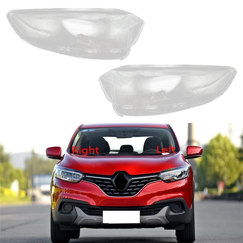 

Чехол для правой фары автомобиля, прозрачная крышка для объектива, чехол для фары Renault Kadjar 2016 2017 2018