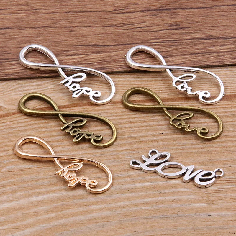 

20 шт., смешанные фотообои с надписью «Love Hope»