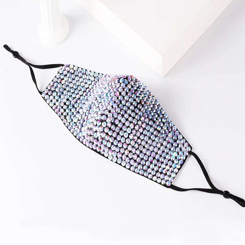 

Модная женская маска стразы, украшения для женщин, украшение серебряного цвета, листья, маска лица, хрустальные танцевальные украшения