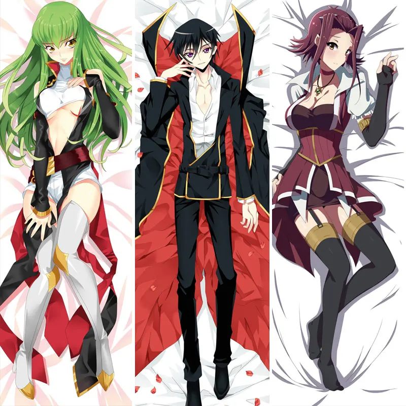 

CODE GEASS Lelouch of The мятежная Подушка Чехол для тела обнимающая Подушка Аниме дакимакура Lelouch Lamperouge наволочка длинная наволочка