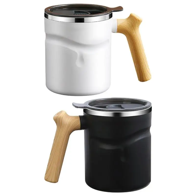 

Stainless Steel Coffee With Handle Travel Coffee Mug With Lid And Spoon 17 OZ Insulated Spill Proof Travel Coffee Mug