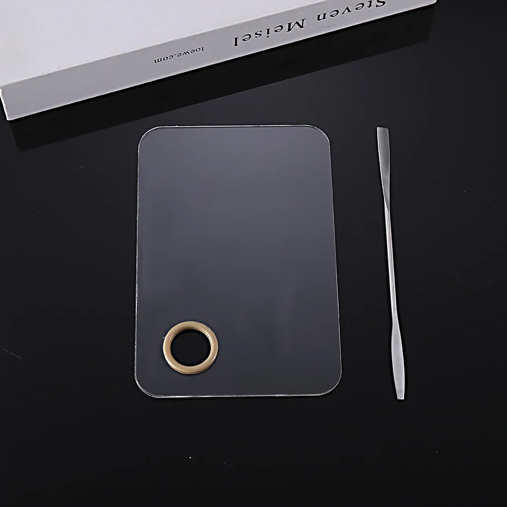 Палитра для смешивания макияжа из нержавеющей стали