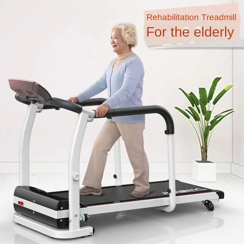 

Treadmill Home Elderly Walking Machine Rehabilitation Treadmill for home Fitness Exercise Limb Recovery Indoor Training Safety T