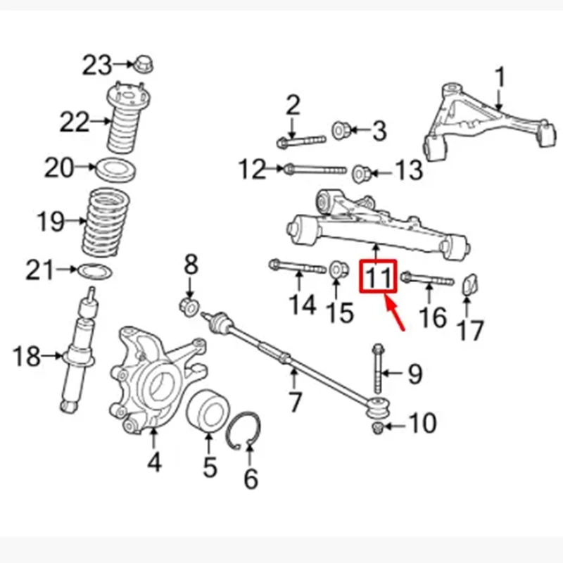 Автоматический левый нижний рычаг управления подвеской поворотный для Jaguar S-Type