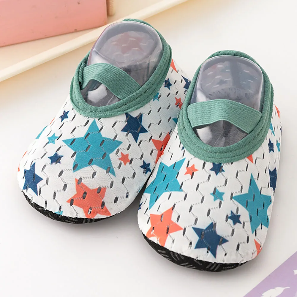 

Summer House Floor Sock Shoes For Children Cute Printed TPR Anti-slippery Boys Girls Toddler Shoes Breathable Infant Footwear