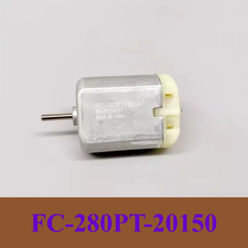 

MABUCHI FC-280PT-20150 DC12V Micro FC-280 Двигатель с угольной щеткой 12500 об/мин 18,3 мм * 24 мм для замка двери автомобиля, двигатель для ремонта зеркала заднего вида