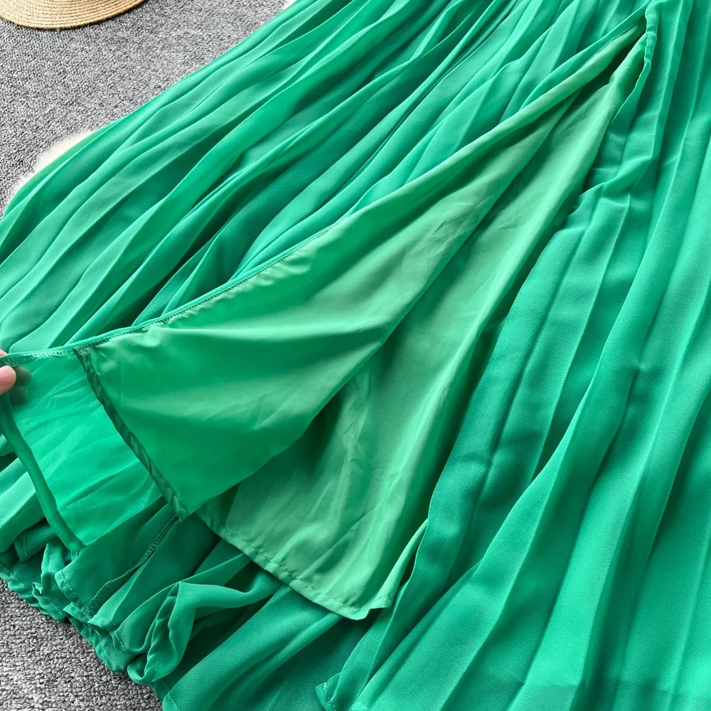 Женское ажурное Плиссированное Платье элегантное платье с открытыми плечами и