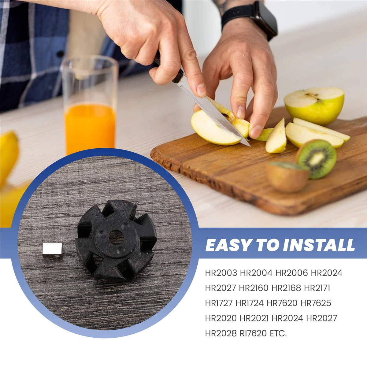 Пластиковый вал для HR2003 HR2004 HR2024 HR2027