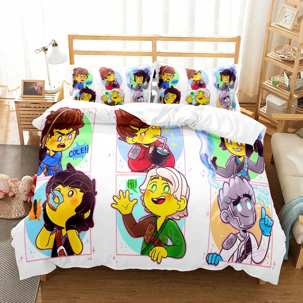 Симпатичный комплект пододеяльников Lloyd King Queen Double Full Twin постельного белья одного