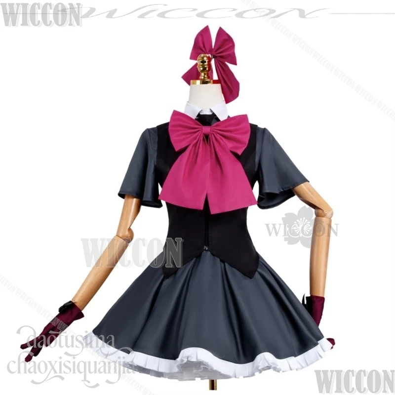 Костюм для косплея Ruby Hoshinoo из аниме OSHIshi NOO KOO, 3-й сезон: Новое платье Sweet Lolita с большим розовым бантом, парик JK. Для Хэллоуина, Рождества, карнавала. (art.: 3920d7f0795ce) - 3920d7f0795ce