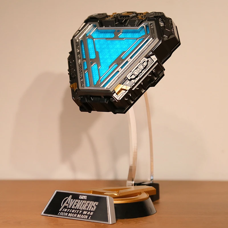 Мститель Железный человек MK50 дуговой реактор Тони Старк сердце марки фигурка