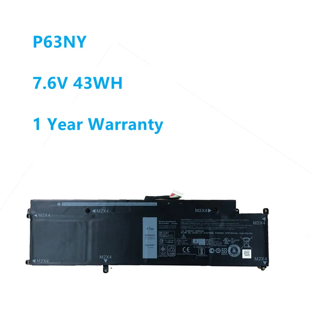 MN79H Аккумулятор для ноутбука DELL XPS 13 Plus 9320 i5 93204K 0J7H5M J7H5M 11 55 В Втч 4524 мАч