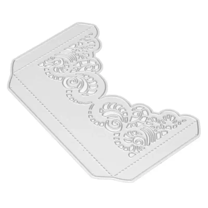 

Cutting Dies Hollow Lace Carbon Steel DIY Scrapbooking Cutting Mould for Invitation Card Album Decoration